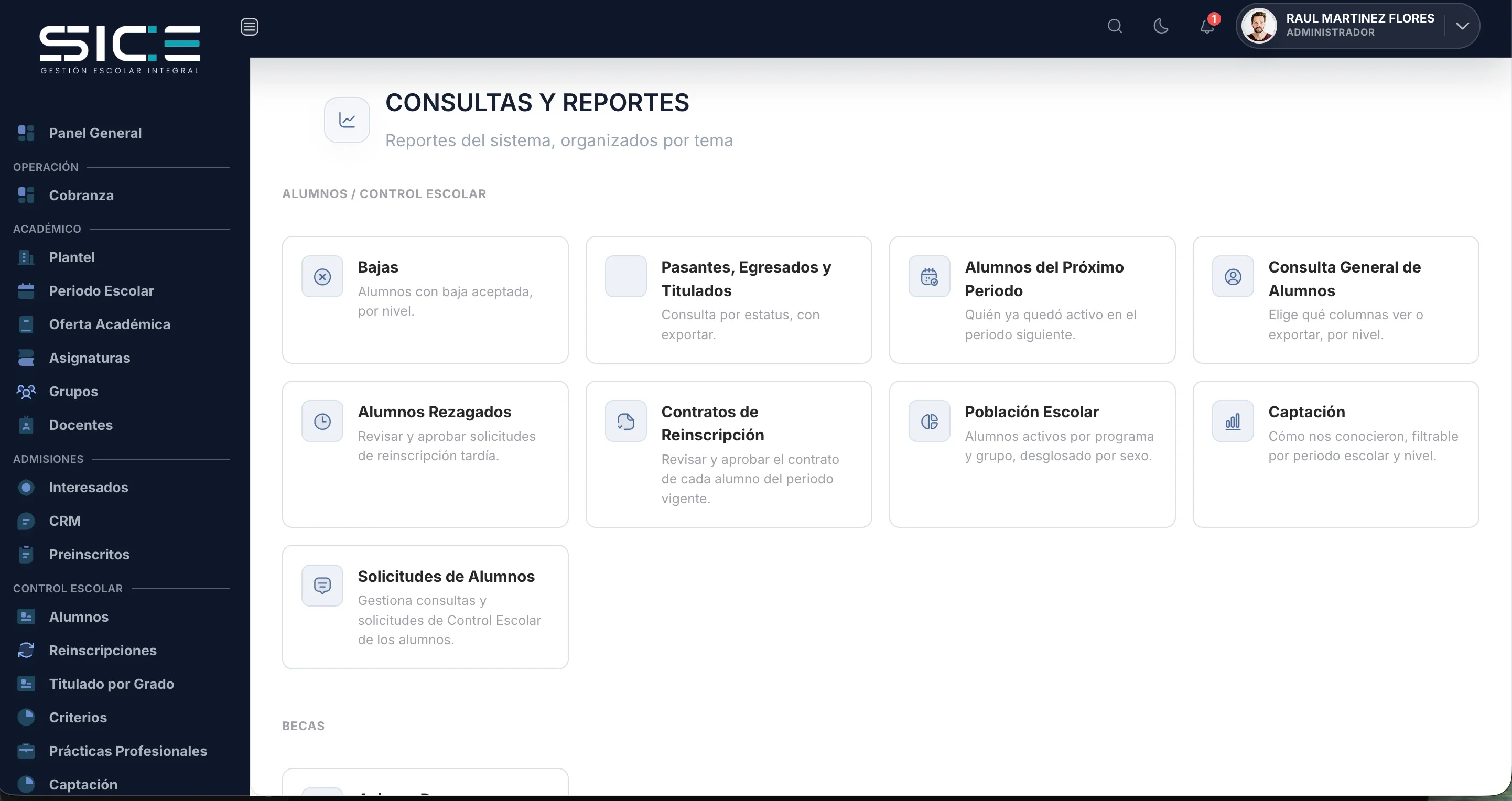 Consultas y reportes